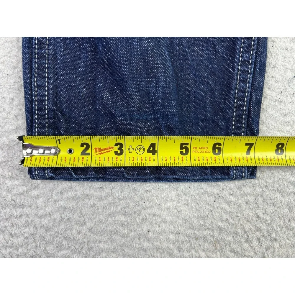 Levis Jeans Mens 30x30 Blue Relaxed Tapered Carpenter Utility Zip Fly Denim